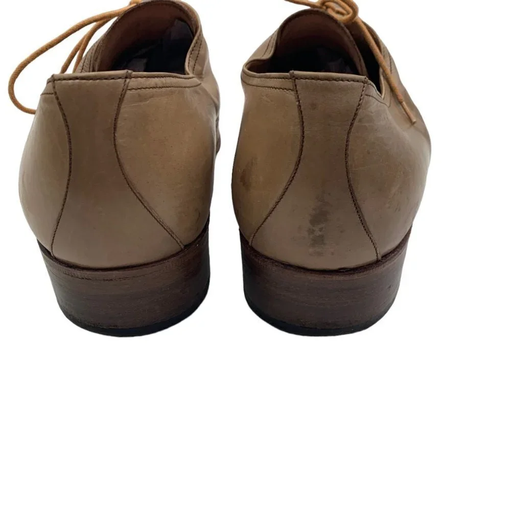 Bruno Magli Vintage Stresa Basketweave/Woven Leather Shoes Men's Size 8